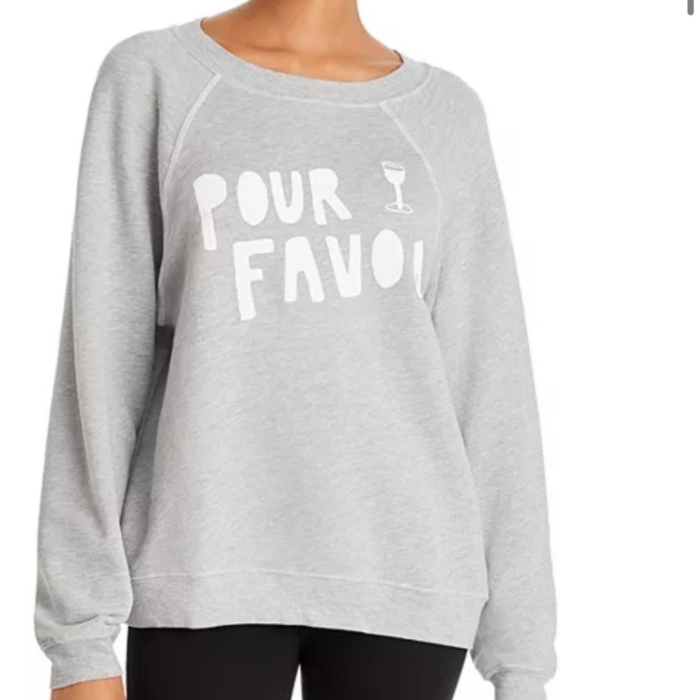 WILDFOX Sommers Pour Favor Sweatshirt XS